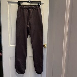 Skims The Jogger cotton sweatpants size xs ladies brown